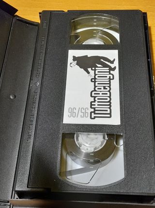 VIDEOCASSETTA VHS TUTTOBENIGNI 95-96