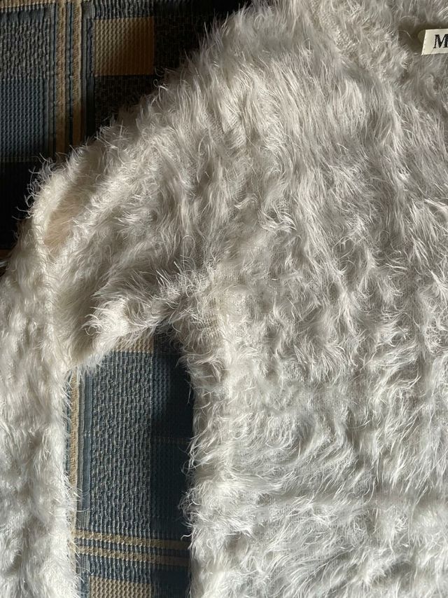 Jersey  de pelito en blanco