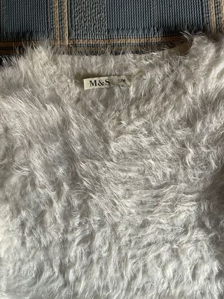 Jersey  de pelito en blanco