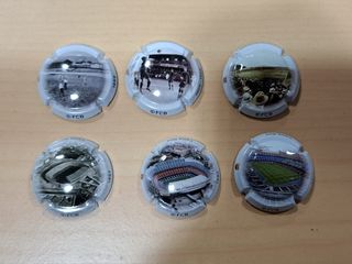 6 placas - FCB estadios