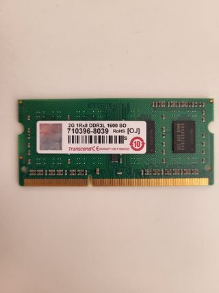 Memoria RAM Transcend 2Gb