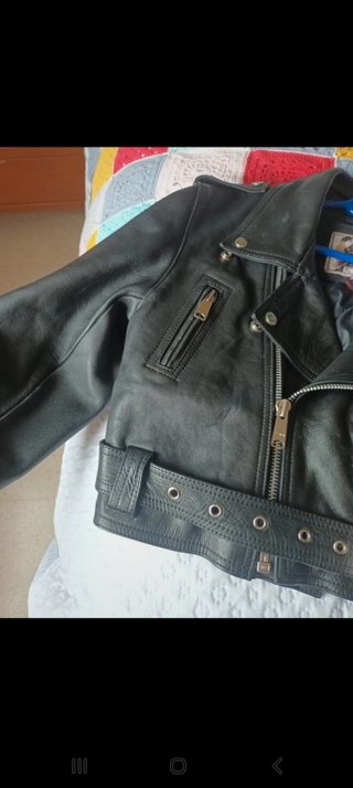 Chaqueta cuero torera AMI LONDON