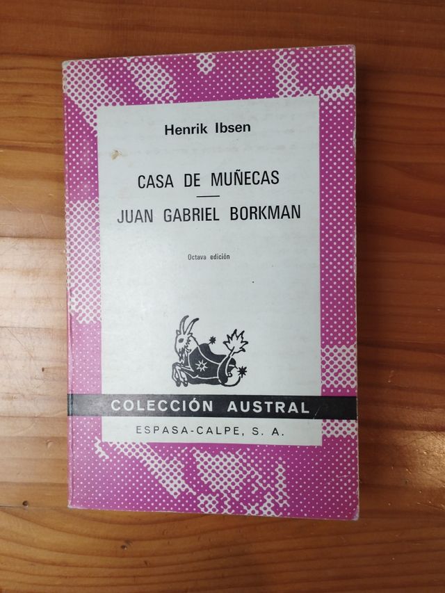 Casa de muñecas y Juan Gabriel Borkman