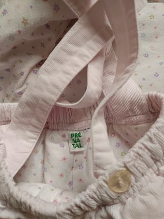 Prenatal 6 meses buzo mono