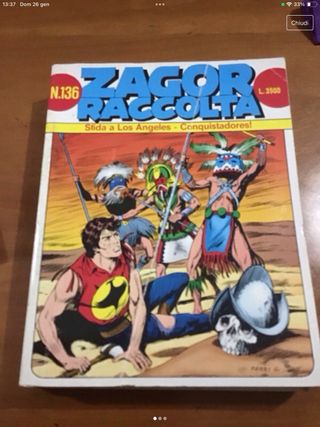 Fumetto Zagor raccolta