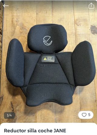 Silla coche Jane Inonic Isofix con reductor bebe