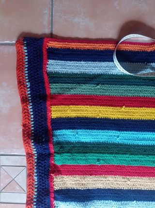 Coperta vintage artigianale 260x140