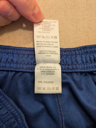 Pantalón selección española fútbol 1998