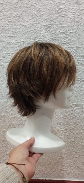 Peluca de pelo natural 