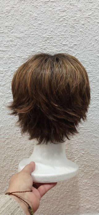 Peluca de pelo natural 