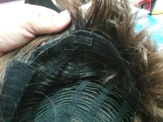 Peluca de pelo natural