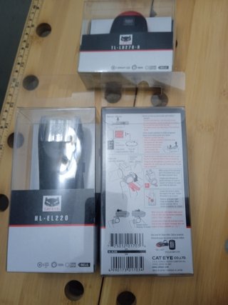 Luces para bicicleta de carretera