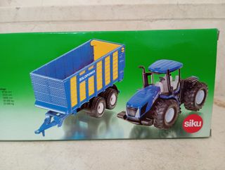 SIKU REF 1947 TRACTOR CON REMOLQUE