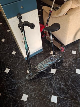 Patinete eléctrico con silla
