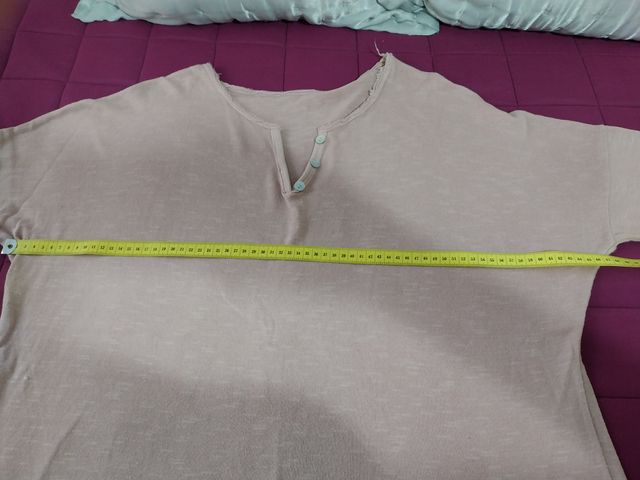 Jersey fino rosa claro