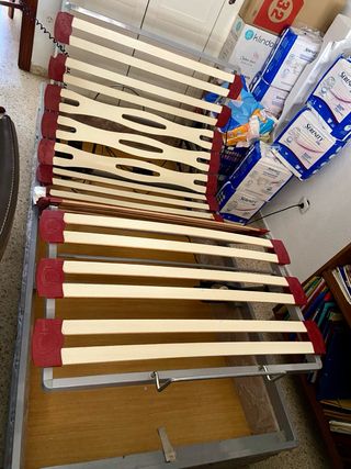 Cama articulada con canape y mando a diatancia