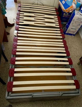 Cama articulada con canape y mando a diatancia