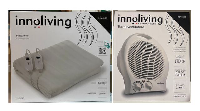 Scaldaletto elettrico + termoventilatore