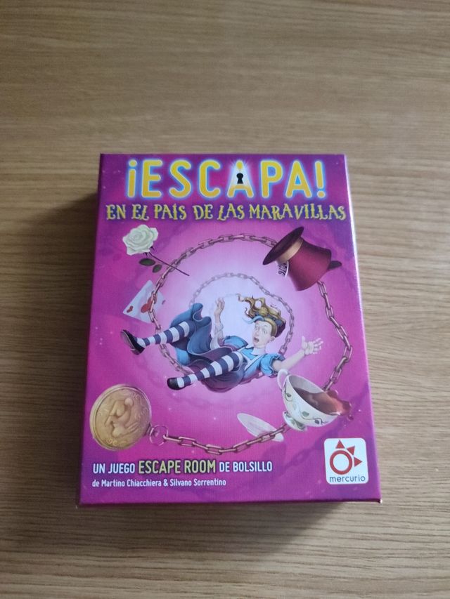 Juego de mesa escapa