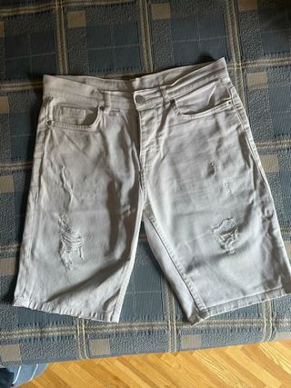 Pantalón  corto blanco