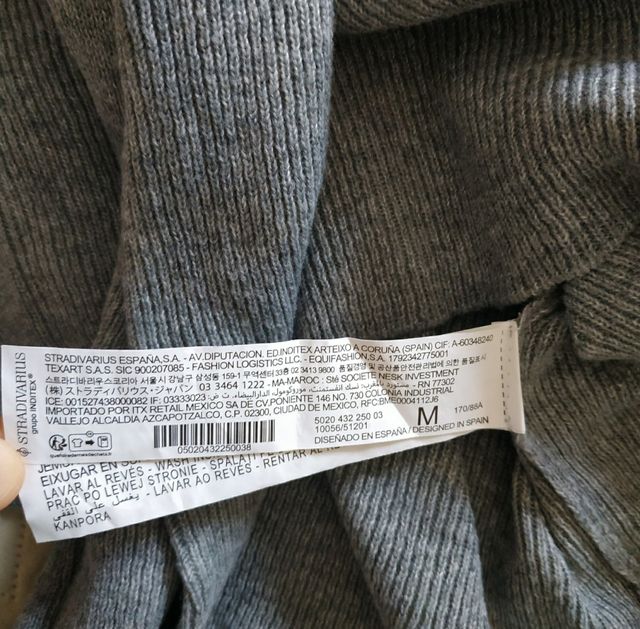 Pullover dolcevita grigio donna