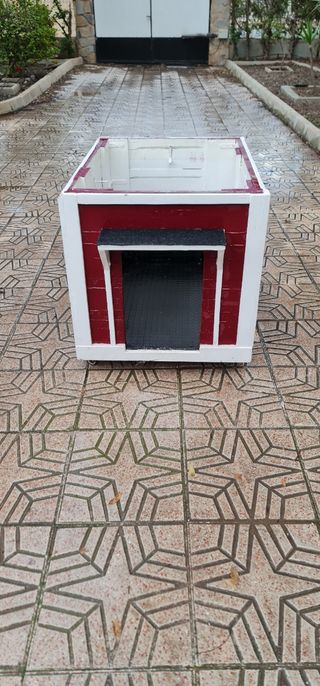 Caseta para perro jardin