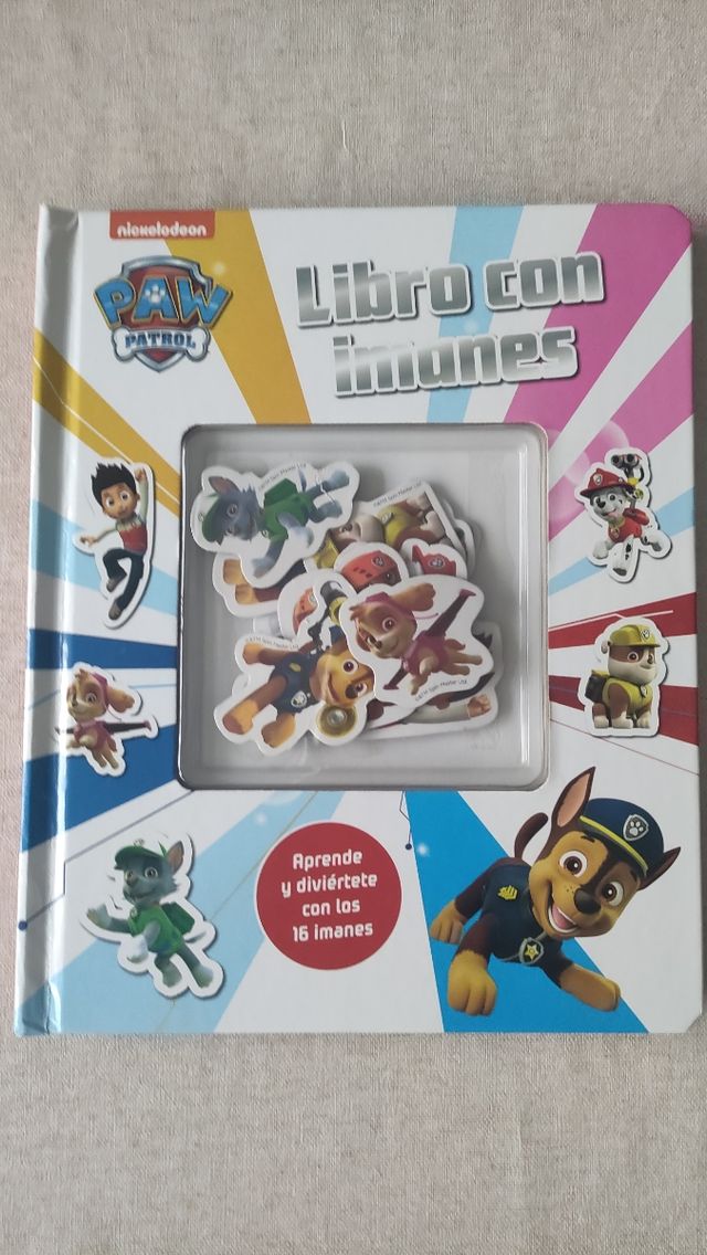 Libro Patrulla Canina Imanes