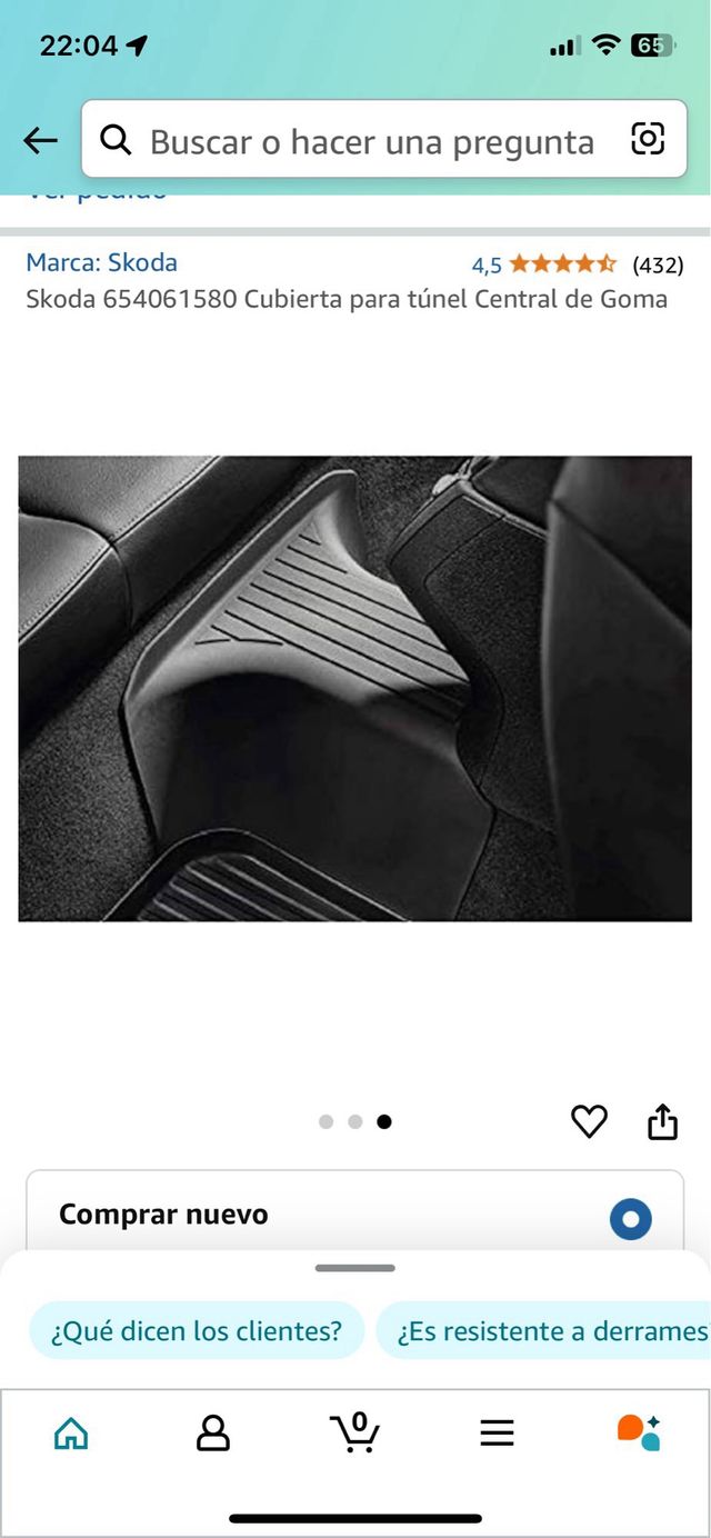 Alfombrilla tunel plastico