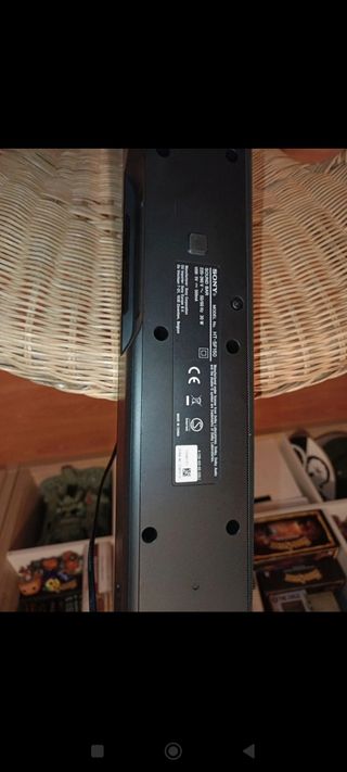 Barra de sonido sony