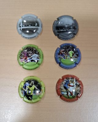 6 placas - goles Barça