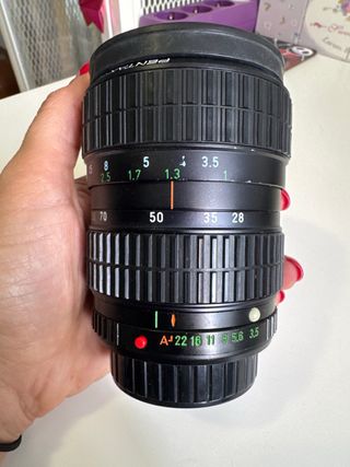Pentax zoom 28 80mm f3.5 4.5
