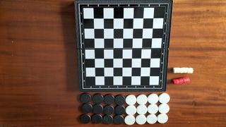 Juego damas magnético