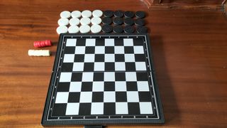 Juego damas magnético