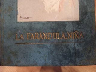 Libro Antiguo La farándula, niña