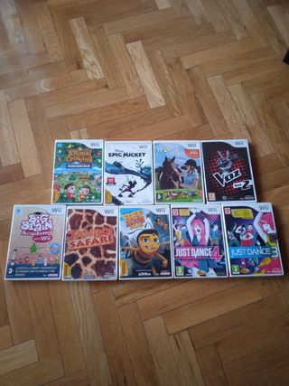 Lote juegos wii 
