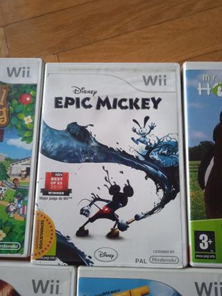 Lote juegos wii 