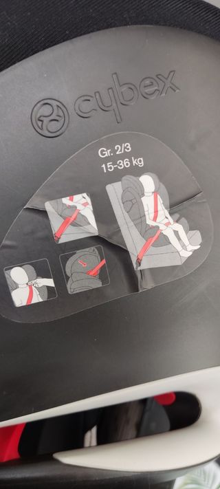 Cybex pallax M-fix Grupo 1 2 3.