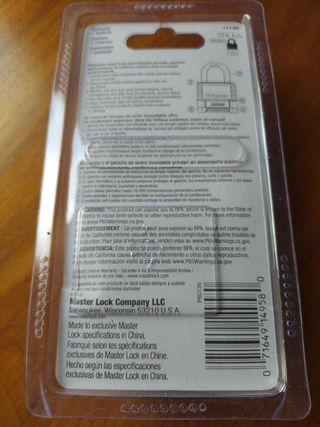 Candado reprogramable Master Lock 1174D