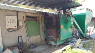 Calderas estufas de granja biomasa