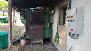 Calderas estufas de granja biomasa