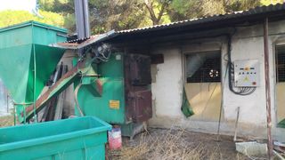 Calderas estufas de granja biomasa