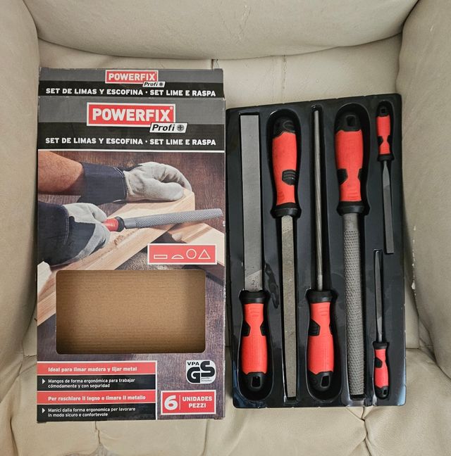 Set de limas powerfix