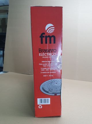 BRASERO ELECTRICO MARCA FM MOD.B-900