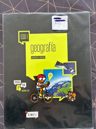 Libro Geografía 1º ESO Edelvives