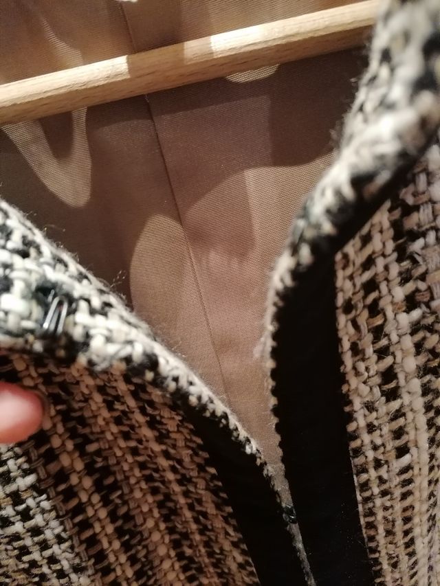 Americana corta de lana