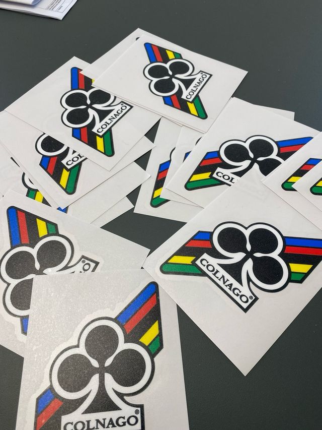 10 Adesivi colnago no bianchi masi campagnolo