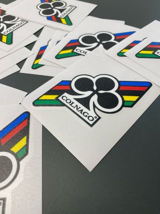 10 Adesivi colnago no bianchi masi campagnolo