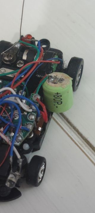 Mini racing radio control