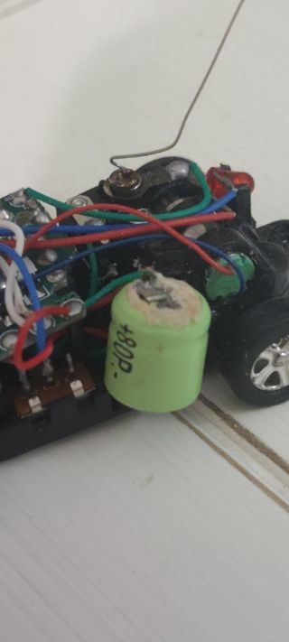 Mini racing radio control