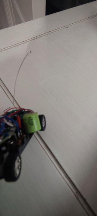 Mini racing radio control